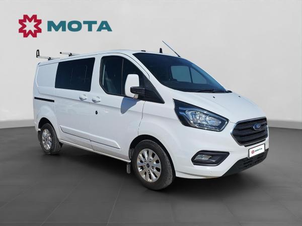 Ford Transit Custom 2.0 300 EcoBlue Limited Crew Van Double Cab 5dr Diesel Manual L1 H1 Euro 6 (6 Seat) (130 ps)